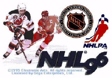 NHL 96 (USA, Europe) screen shot title